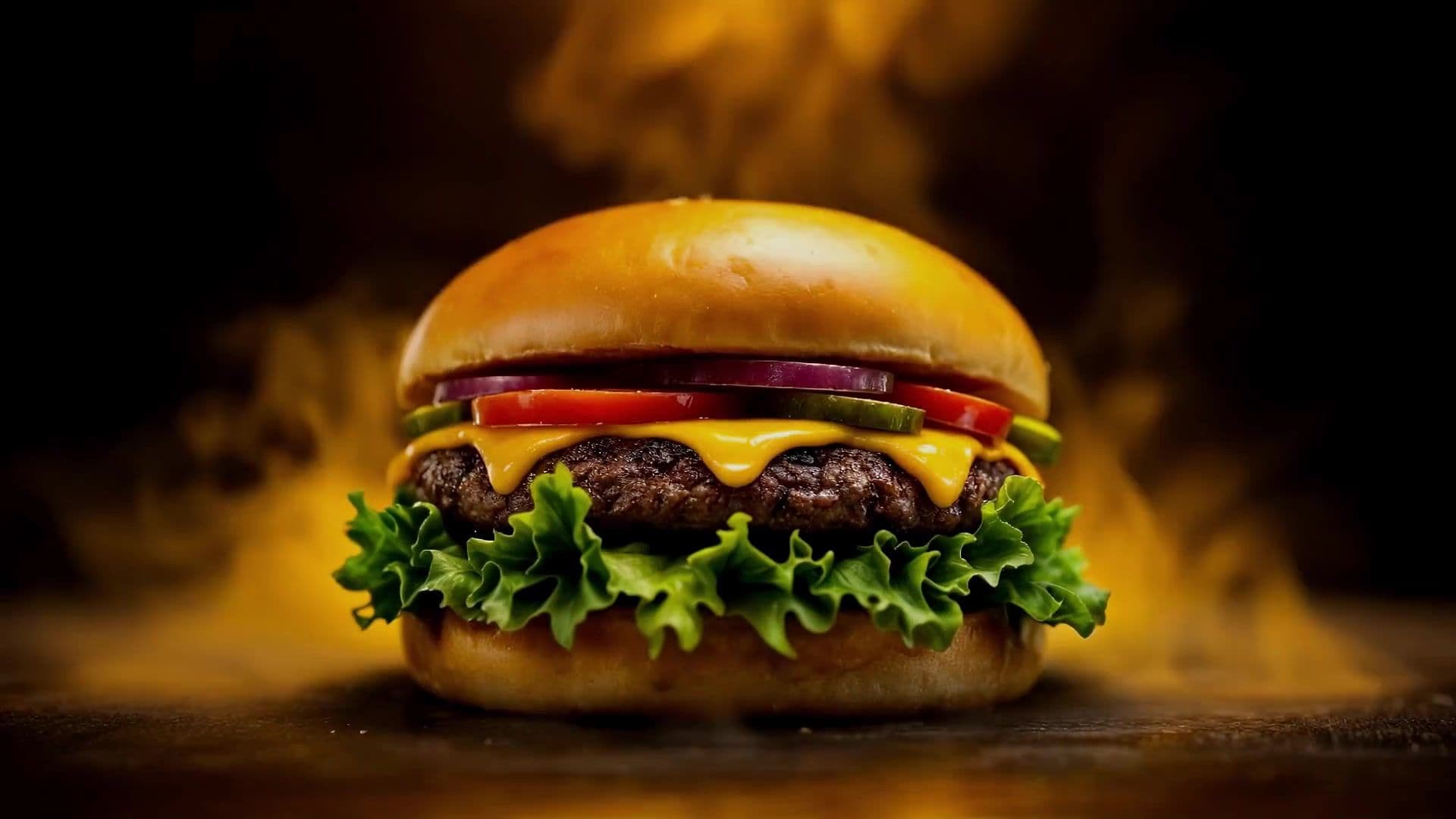Franklins Burger Ads
